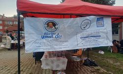 Bolu'da SMA hastası Rüzgar bebek için kermes düzenlendi