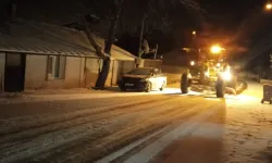 Bursa İnegöl'de karla mücadele teyakkuzu