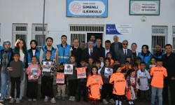 Büyükşehir Şalpazarı'nda öğrencileri sevindirdi