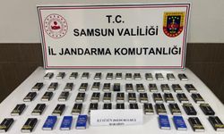 Çarşamba'da 1220 adet doldurulmuş makaron ele geçirildi