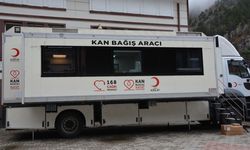 Çaykara'da kan bağışı kampanyası düzenlendi