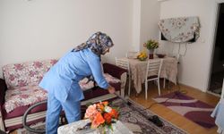 Çorum Belediyesinden 222 aileye evde temizlik hizmeti