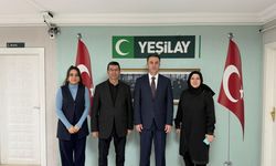 Çorum Cumhuriyet Başsavcısı Bektaş, Yeşilay'ı ziyaret etti