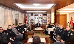 Çorum Valisi Çalgan, genel kolluk ve özel güvenlik görevlilerini kabul etti