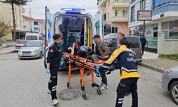 Çorum'da bir kişi bıçakla yaralandı