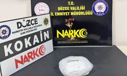 Düzce'de üzerinde kokain ele geçirilen zanlı tutuklandı
