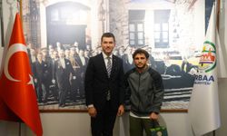 Erbaa Belediye Başkanı Karagöl milli güreşçileri ağırladı