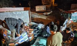 Gerze'de üreticilere yem, gübre ve tohum desteği sağlandı