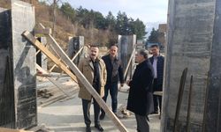 Havza Kaymakamı Ayvat, Kur'an kursu ve Müftülük binası inşaatlarını inceledi