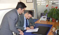 Havza OSB'de üretime geçen fabrikanın tapusu verildi