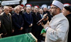 İstanbulspor Kulübü Başkanı Sarıalioğlu'nun annesi son yolculuğuna uğurlandı