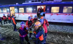 İZBAN İstasyonu'nda tatbikat gerçeği aratmadı