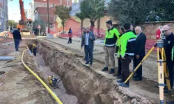İzmir Ödemiş'te altyapıda yoğun tempo