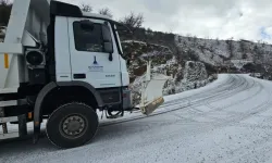 İzmir'de kar savaşçıları yollarda