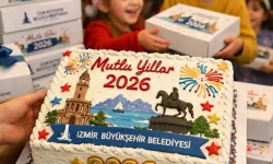 İzmir'de yeni yıl pastaları bu yıl da Büyükşehir'den