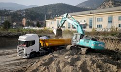 Karabük İdari İşler Savcısı Yılmaz, yapımına başlanan adalet sarayını inceledi