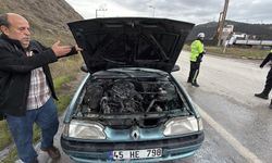 SEYİR HALİNDEYKEN YANDI