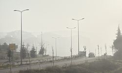 Karabük'te sis etkili oldu
