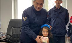 Kargı'da öğrenciler karakolu ziyaret etti