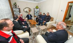 Kastamonu Valisi Dallı Kıbrıs gazisi Büyükoğlu'nu ziyaret etti