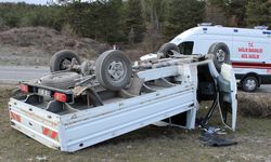 Kastamonu'da kamyonetle otomobilin çarpışması sonucu bir kişi öldü, bir kişi yaralandı