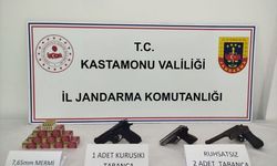 Kastamonu'da ruhsatsız silah operasyonunda 5 zanlı yakalandı
