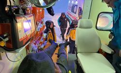 Kastamonu'da UMKE ekipleri kar nedeniyle hastaneye ulaşamayan hastalar için seferber oldu