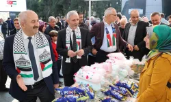 Kocaeli Gebze'de Filistin'e destek kermesi düzenlendi