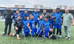 Kocaeli'de Ampute Futbol Takımı lige fırtına gibi başladı