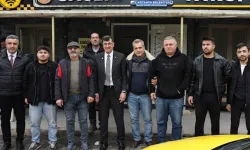 Kütahya'da Başkan Kahveci'den taksi duraklarına ziyaret