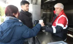 Ordu'da soğuk havada iç ısıtan hizmet