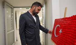 Özel bireyli aileler Taşköprü'de atıkları sanata dönüştürdü