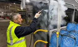 Sakarya'da toplu taşımada hijyen üst seviyede