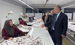 Salıpazarı Belediye Başkanı Karaca'dan tekstil firmasına ziyaret
