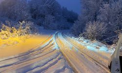 Salıpazarı'nda karla mücadele çalışmaları başladı