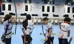 Salon Okçuluk Türkiye Şampiyonası Samsun'da başladı
