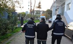 Samsun'da 15 yıl hapis cezası bulunan firari yakalandı