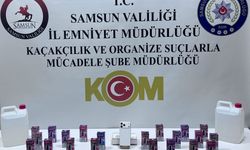 Samsun'da kaçakçılık operasyonunda 3 zanlı yakalandı