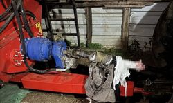 Samsun'da kolunu silaj makinesine kaptıran çocuk öldü