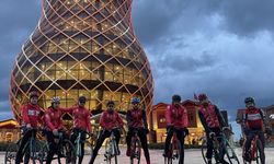 Sarıkamış şehitlerini anmak için İstanbul'dan yola çıkan bisikletliler Rize'ye ulaştı