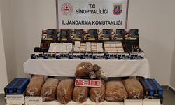 Sinop'ta kaçak sigara operasyonunda 3 zanlı yakalandı
