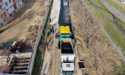 Taşköprü'de sıcak asfalt çalışması başladı