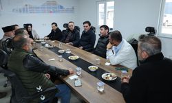 Tokat Belediye Başkanı Yazıcıoğlu, inşaatı devam eden Yeni Yeşil Küçük Sanayi Sitesi'ni ziyaret etti