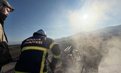 Tokat'ta çıkan yangınında tek katlı evde hasar oluştu