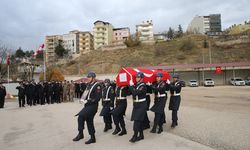 Tokat'ta görevi başında kalp krizi geçirerek vefat eden asker için tören yapıldı