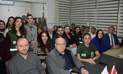 Trabzon'da 5 Aralık Dünya Gönüllüler Günü'nde Yeşilay gönüllüleri bir araya geldi