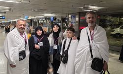 Trabzon'da şehit yakınları ve gaziler umreye uğurlandı