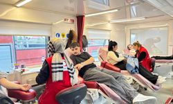 Türk Kızılaydan Alaca'da kan bağışı etkinliği