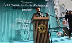 Vezirköprü'de yeni İlçe Tarım ve Orman Müdürlüğü hizmet binasının temeli atıldı