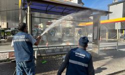 DURAKLARDA TEMİZLİK...